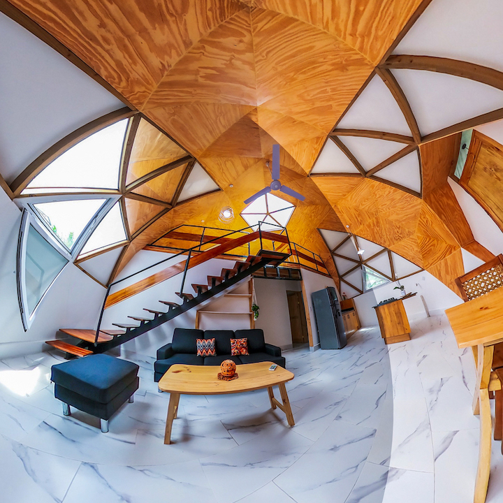 Domo vivero para origenes lodge